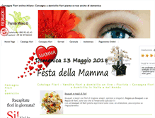 Tablet Screenshot of fioristamilano.it